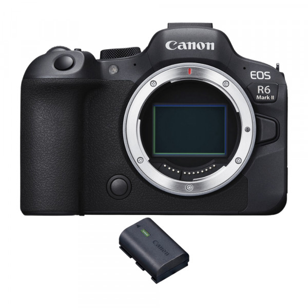 Canon EOS R6 Mark II + 1 Canon LP-E6NH - Cámara Mirrorless de fotograma completo-1