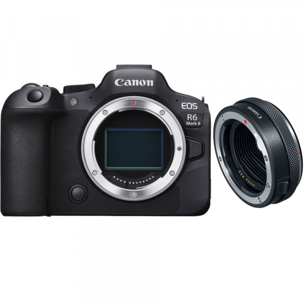 Canon EOS R6 Mark II + Canon EF-EOS R Premium - Appareil hybride Plein Format-1