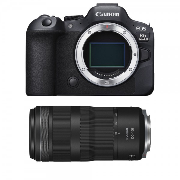 Canon EOS R6 Mark II + RF 100-400mm f/5.6-8 IS USM - Dispositivo híbrido de formato completo|MCZ DIRECT