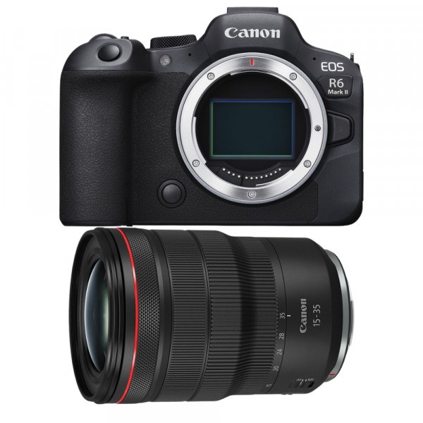 Canon EOS R6 Mark II + RF 15-35mm f/2.8 L IS USM - Full Frame Mirrorless Camera-1