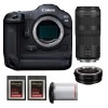 Canon EOS R3 + Canon RF 100-400mm f5.6-8 IS USM + 2 SanDisk 512GB Extreme PRO CFexpress Type B + 1 Canon LP-E19 + Canon EF-EOS R|MCZ DIRECT
