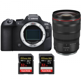 Canon EOS R6 Mark II + RF 24-70mm f/2.8 L IS USM + 2 SanDisk 32GB Extreme PRO UHS-II SDXC 300 MB/s - Appareil Photo Hybride-1