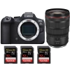 Canon EOS R6 Mark II + RF 24-70mm f/2.8 L IS USM + 3 SanDisk 32GB Extreme PRO UHS-II SDXC 300 MB/s - Appareil Photo Hybride|MCZ DIRECT