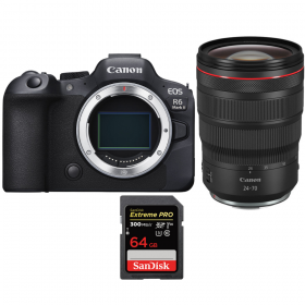 Canon EOS R6 Mark II + RF 24-70mm f/2.8 L IS USM + - Box contents