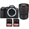 Canon EOS R6 Mark II + RF 24-70mm f/2.8 L IS USM + 2 SanDisk 64GB Extreme PRO UHS-II SDXC 300 MB/s - Appareil Photo Hybride|MCZ DIRECT
