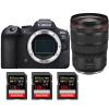 Canon EOS R6 Mark II + RF 24-70mm f/2.8 L IS USM + 3 SanDisk 128GB Extreme PRO UHS-II SDXC 300 MB/s-1