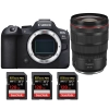 Canon EOS R6 Mark II + RF 24-70mm f/2.8 L IS USM + 3 SanDisk 128GB Extreme PRO UHS-II SDXC 300 MB/s - Appareil Photo Hybride|MCZ DIRECT