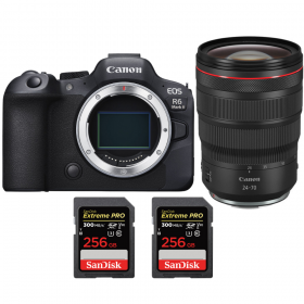 Canon EOS R6 Mark II + RF 24-70mm f/2.8 L IS USM + - Box contents