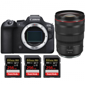 Canon EOS R6 Mark II + RF 24-70mm f/2.8 L IS USM + - Box contents