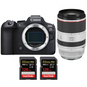 Canon EOS R6 Mark II + RF 70-200mm f/2.8 L IS USM - Box contents