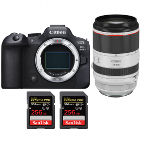Canon EOS R6 Mark II + RF 70-200mm f/2.8 L IS USM - Box contents