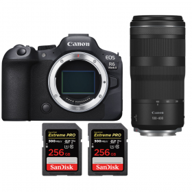 Canon EOS R6 Mark II + RF 100-400mm f/5.6-8 IS USM + 2 SanDisk 256GB Extreme PRO UHS-II SDXC 300 MB/s-1