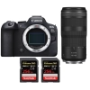 Canon EOS R6 Mark II + RF 100-400mm f/5.6-8 IS USM + 2 SanDisk 256GB Extreme PRO UHS-II SDXC 300 MB/s - Appareil Photo Hybride|MCZ DIRECT