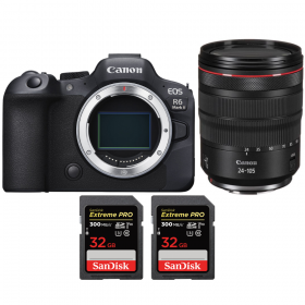 Canon EOS R6 Mark II + RF 24-105mm f/4 L IS USM + 2 SanDisk 32GB Extreme PRO UHS-II SDXC 300 MB/s-1