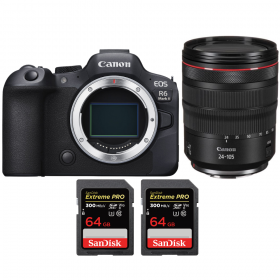 Canon EOS R6 Mark II + RF 24-105mm f/4 L IS USM + 2 SanDisk 64GB Extreme PRO UHS-II SDXC 300 MB/s-1