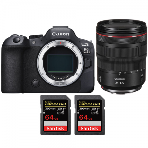 Canon EOS R5 Mirrorless Digital Camera KIT 24-105 F/4 LENS