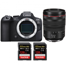 Canon EOS R6 Mark II + RF 24-105mm f/4 L IS USM + 2 SanDisk 128GB Extreme PRO UHS-II SDXC 300 MB/s-1