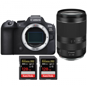 Canon EOS R6 Mark II + RF 24-240mm f/4-6.3 IS USM + 2 SanDisk 128GB Extreme PRO UHS-II SDXC 300 MB/s-1