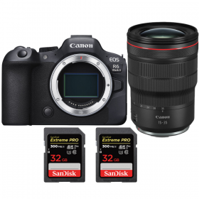Canon EOS R6 Mark II + RF 15-35mm f/2.8 L IS USM + - Included accessory