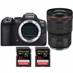 Canon EOS R6 Mark II + RF 15-35mm f/2.8 L IS USM + 2 SanDisk 32GB Extreme PRO UHS-II SDXC 300 MB/s-1
