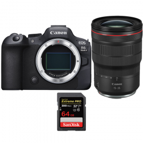 Canon EOS R6 Mark II + RF 15-35mm f/2.8 L IS USM + 1 SanDisk 64GB Extreme PRO UHS-II SDXC 300 MB/s-1