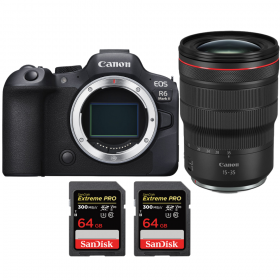 Canon EOS R6 Mark II + RF 15-35mm f/2.8 L IS USM + - Included accessory