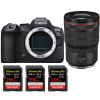 Canon EOS R6 Mark II + RF 15-35mm f/2.8 L IS USM + 3 SanDisk 256GB Extreme PRO UHS-II SDXC 300 MB/s - Appareil Photo Hybride|MCZ DIRECT