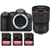 Canon EOS R6 Mark II + RF 15-35mm f/2.8 L IS USM + 3 SanDisk 256GB Extreme PRO UHS-II SDXC 300 MB/s - Appareil Photo Hybride|MCZ DIRECT