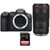 Canon EOS R6 Mark II + RF 100mm f/2.8 L Macro IS USM + 1 SanDisk 32GB Extreme PRO UHS-II SDXC 300 MB/s - Appareil Photo Hybride|MCZ DIRECT