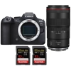 Canon EOS R6 Mark II + RF 100mm f/2.8 L Macro IS USM + 2 SanDisk 32GB Extreme PRO UHS-II SDXC 300 MB/s - Appareil Photo Hybride|MCZ DIRECT