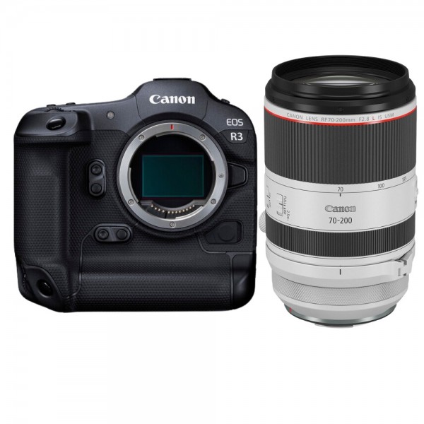 Canon EOS R3 + RF 70-200mm f/2.8 L IS USM - Cámara mirrorless Canon CÁMARAS SIN ESPEJO 5.394,00 € MCZ DIRECT