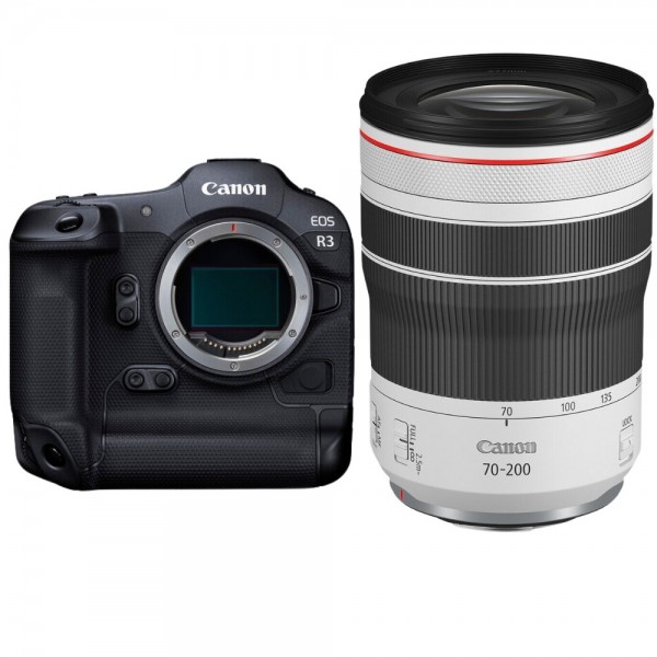 Canon EOS R3 + RF 70-200mm f/4 L IS USM Canon MIRRORLESS CAMERAS €4,731.00 MCZ DIRECT