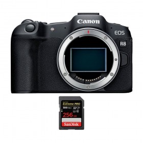 Canon EOS R8 + 1 SanDisk 256GB Extreme PRO UHS-II SDXC 300 MB/s-1