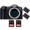 Canon EOS R8 + 2 SanDisk 32GB Extreme PRO UHS-II SDXC 300 MB/s + 2 Canon LP-E17 - Appareil Photo Hybride|MCZ DIRECT
