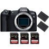 Canon EOS R8 + 3 SanDisk 32GB Extreme PRO UHS-II SDXC 300 MB/s + 2 Canon LP-E17|MCZ DIRECT