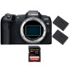 Canon EOS R8 + 1 SanDisk 64GB Extreme PRO UHS-II SDXC 300 MB/s + 2 Canon LP-E17 - Appareil Photo Hybride|MCZ DIRECT