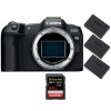 Canon EOS R8 + 1 SanDisk 64GB Extreme PRO UHS-II SDXC 300 MB/s + 3 Canon LP-E17 - Appareil Photo Hybride|MCZ DIRECT