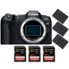 Canon EOS R8 + 3 SanDisk 64GB Extreme PRO UHS-II SDXC 300 MB/s + 3 Canon LP-E17|MCZ DIRECT