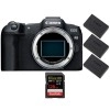 Canon EOS R8 + 1 SanDisk 128GB Extreme PRO UHS-II SDXC 300 MB/s + 3 Canon LP-E17|MCZ DIRECT