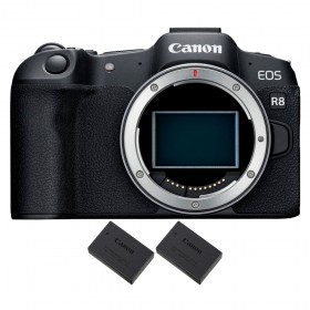 Canon EOS R8 + 2 Canon LP-E17-1