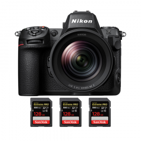 Nikon Z8 + Z 24-120mm F4 S + 3 SanDisk 128GB Extreme PRO UHS-II SDXC 300 MB/s-1