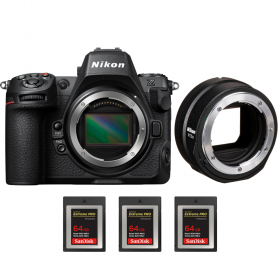 Nikon Z8 + FTZ II + 3 SanDisk 64GB Extreme PRO CFexpress Type B-1