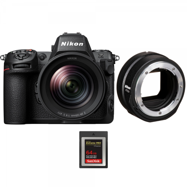 Nikon Z8 + Z 24-120mm F4 S + 1 SanDisk 64GB Extreme PRO CFexpress Type B-1