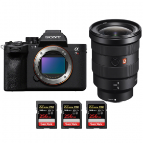 Sony A7R V + FE 16-35 mm f/2,8 GM + 3 SanDisk 256 GB Extreme PRO UHS-II SDXC 300 MB/s - Dispositivo fotográfico híbrido-1