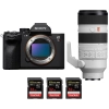 Sony A7R V + FE 70-200 mm f/2,8 GM OSS II + 3 SanDisk 32 GB Extreme PRO UHS-II SDXC 300 MB/s - Cámara mirrorless|MCZ DIRECT