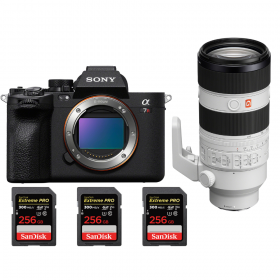 Sony A7R V + FE 70-200mm f/2.8 GM OSS II + 3 SanDisk 256GB Extreme PRO UHS-II SDXC 300 MB/s-1