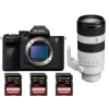 Sony A7R V + FE 70-200 mm f/2,8 GM OSS II + 3 SanDisk 256 GB Extreme PRO UHS-II SDXC 300 MB/s - Cámara mirrorless|MCZ DIRECT