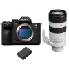 Sony A7R V + FE 70-200mm f/2.8 GM OSS II + 1 Sony NP-FZ100 - Hybrid Camera|MCZ DIRECT