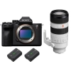 Sony A7R V + FE 70-200mm f/2.8 GM OSS II + 2 Sony NP-FZ100 - Cámara Híbrida|MCZ DIRECT