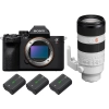 Sony A7R V + FE 70-200 mm f/2,8 GM OSS II + 3 Sony NP-FZ100|MCZ DIRECT